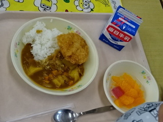 写真：給食