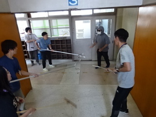 写真:不審者対応訓練3