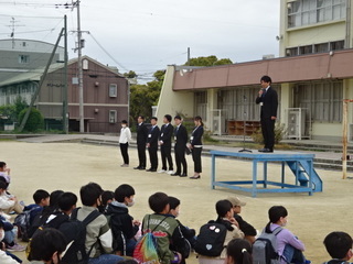 写真:着任式2