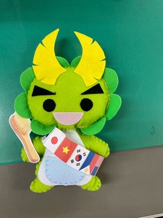 写真：高美南小学校のゆるキャラ