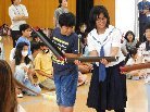 写真：中学校区　民族クラブ交流
