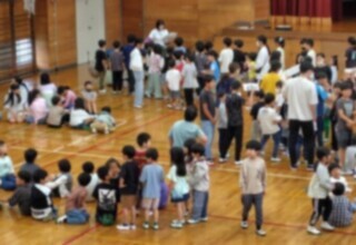 写真:地区児童会