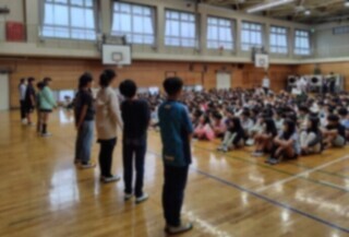 写真:任命式