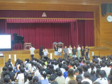 写真：1学期終業式2