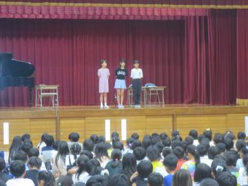 写真：1学期終業式5