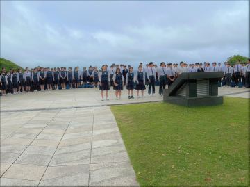 写真：修学旅行1日目1