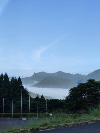 写真：朝のつどい／野外炊飯1