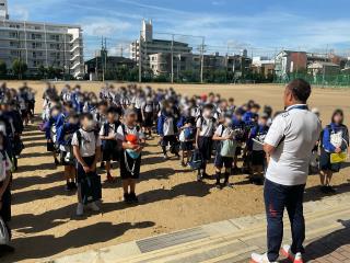 写真：出発式2