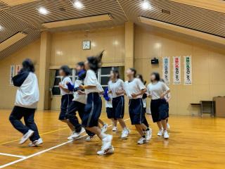 写真：集団行動コンテスト／クラスミーティング1