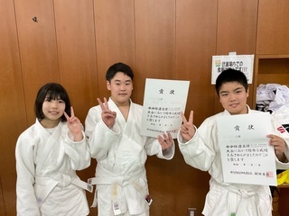 写真：柔道部