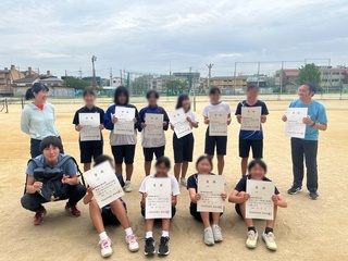 写真：女子テニス部1