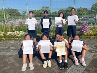 写真：女子テニス部2