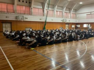 写真：1・2年生宿泊準備1