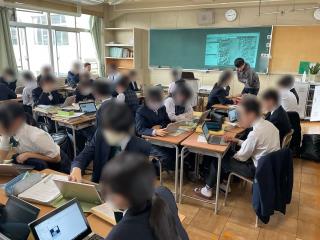 写真：2年生の授業の様子4