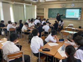 写真：2年生　デジタルシティズンシップ教育5
