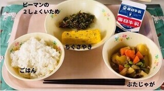 写真：7月4日のひとこと食育