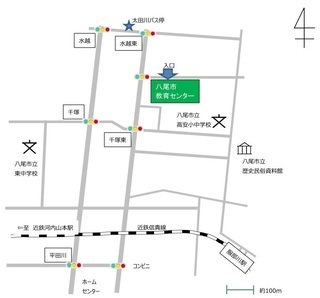 イラスト：教育センターの案内