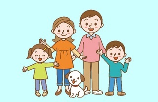 家族のイラスト