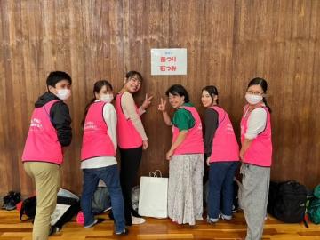 写真：高美中学校区における活動風景6