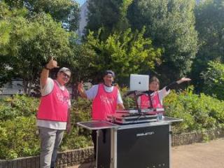 写真：ふれあい祭2023（高美中学校区）における活動風景2