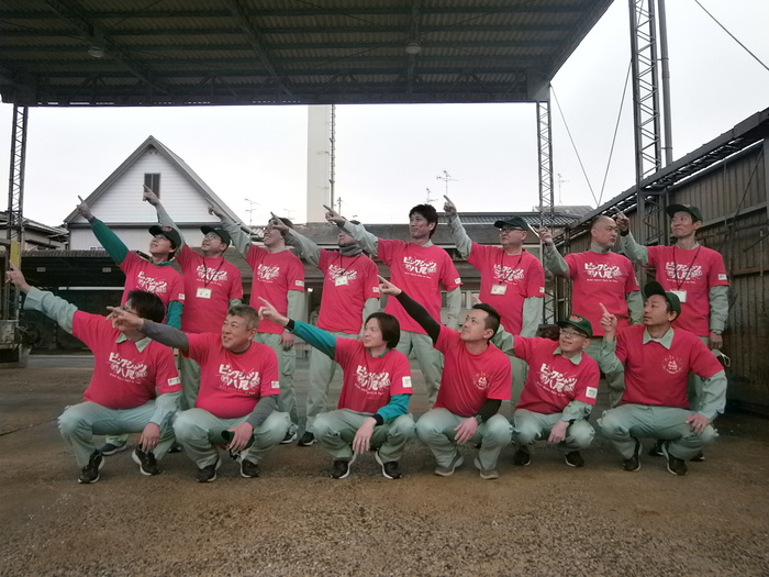 令和7年度環境事業課ピンクシャツデー取組1
