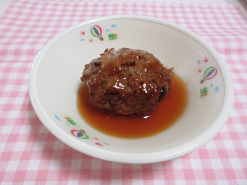 写真：てり焼きハンバーグ