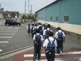 写真：1年生地域学習2