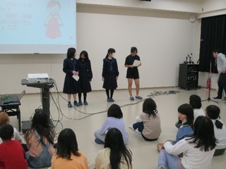 写真：民族クラブが桂小学校の子ども会と交流1
