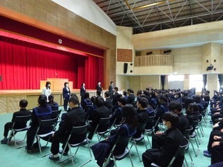 写真：令和5年度1学期始業式2
