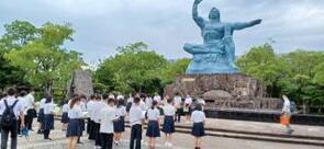 写真：3年生長崎修学旅行1