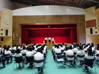 写真：1学期終業式の様子2