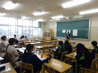 写真：体育大会の準備の様子2