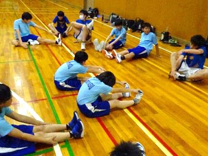 男子バスケ部・部活動体験14