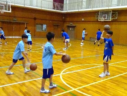 男子バスケ部・部活動体験15