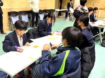 写真：桂中学校・反差別集会2