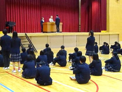 任命式と生徒集会06