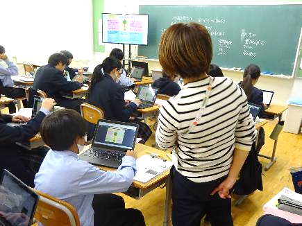 7年生・栄養教諭の食育授業02