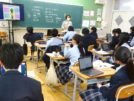 7年生・栄養教諭の食育授業03