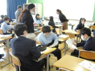 写真：7年生・英語の授業2