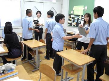 写真：7年生・日常授業公開（令和6年8月29日）2
