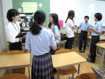 写真：7年生・日常授業公開（令和6年8月29日）3