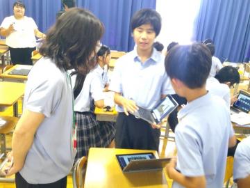 写真：7年生・日常授業公開（令和6年9月19日）3