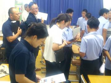 写真：7年生・日常授業公開（令和6年10月7日）2