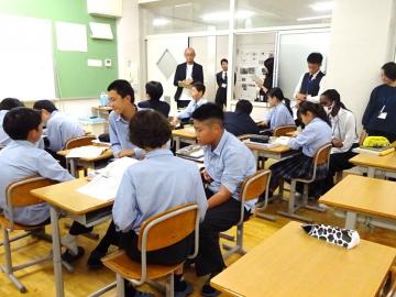 写真：7年生・授業公開（令和6年11月14日）1
