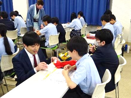 8年生・英語漫才の出前授業05