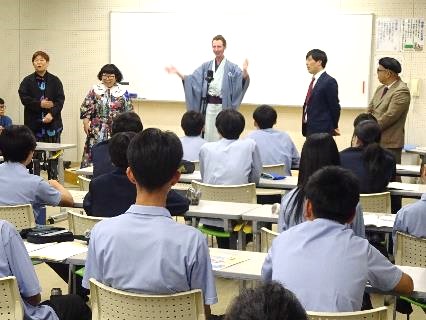 8年生・英語漫才の出前授業09
