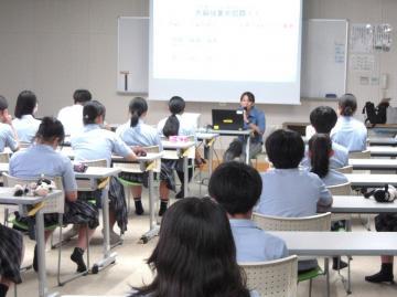 写真：薬物乱用防止教室1