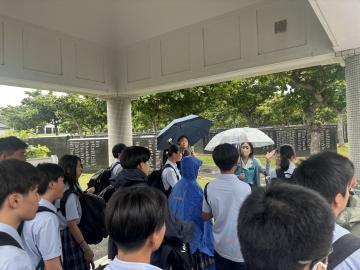 写真：令和6年度・9年生沖縄修学旅行の様子8