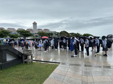 写真：令和6年度・9年生沖縄修学旅行の様子7