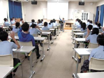 写真：非行防止教室の様子1